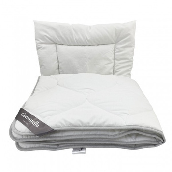 Poldaun Komplet Cottonella całoroczny  kołdra 100 x 135 + poduszka 40 x 60 cm