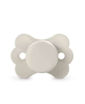 Suavinex Smoczek silikonowy fizjologiczny SX Pro Motylek 0-6m Beżowy