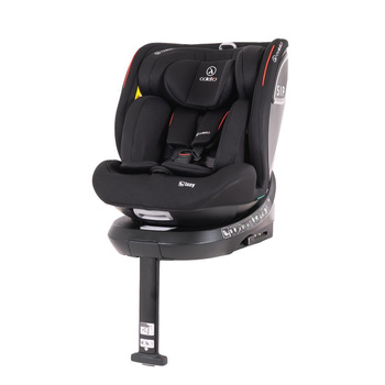 Fotelik samochodowy Coletto Izzy I-SIZE 40-150 cm Black