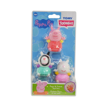Tomy Świnka Peppa Figurki do wody 3-pack 