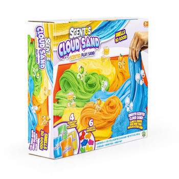 Scentos Pachnący Piasek Puszysty - zestaw z akcesoriami