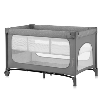 Lionelo Łóżeczko turystyczne Jasmin Easy Fold Grey Stone 