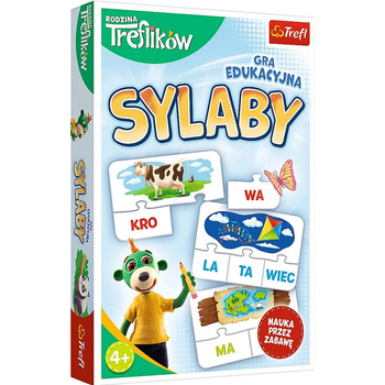 Trefl Gra edukacyjna Sylaby Rodzina Treflików