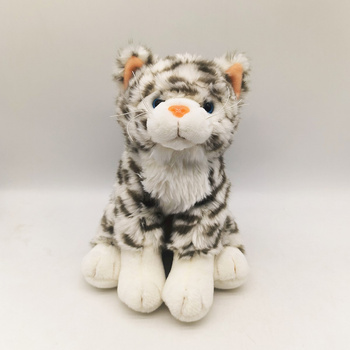 Smily Play Pluszowy KOT w szare paski