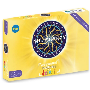 TM Toys - Gra Milionerzy Wyzwanie Dorośli vs Dzieci