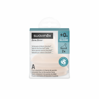 Suavinex Smoczki do butelek Zero Zero rozmiar A