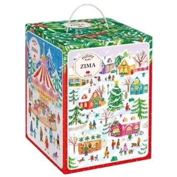 CzuCzu Puzzle Puzzlove Zima 4 x 150 