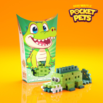 Marioinex Mini Waffle - Pocket Pets - Krokodyl