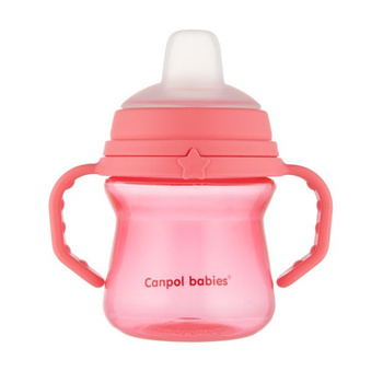 Canpol babies Kubek z silikonowym ustnikiem FirstCup 150 ml