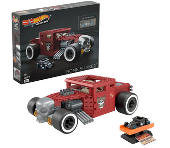MEGA Mattel Hot Wheels Bone Shaker Pojazd kolekcjonerski do zbudowania HBD50