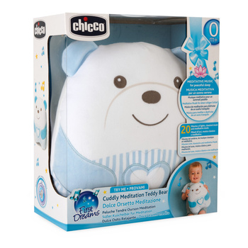 Chicco First Dreams Misiek Brzuszek przytulanka do snu