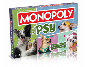 Winning Moves Gra Monopoly - Psy