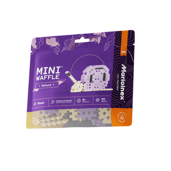 Marioinex Klocki Mini waffle Nature - Ślimak
