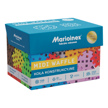 Marioinex Zestaw Midi Waffle + Koła Konstrukcyjne 