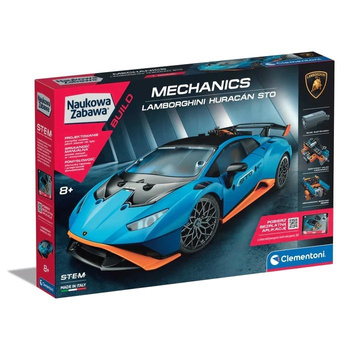 Clementoni Naukowa zabawa Laboratorium mechaniki Lamborghini Huracan STO 50752