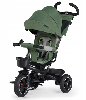 Kinderkraft rowerek trójkołowy SPINSTEP zielony
