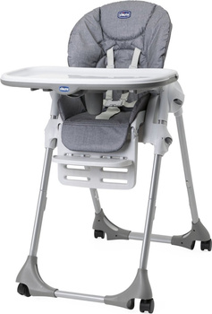 Chicco Krzeseło do karmienia Polly Easy Grey melange
