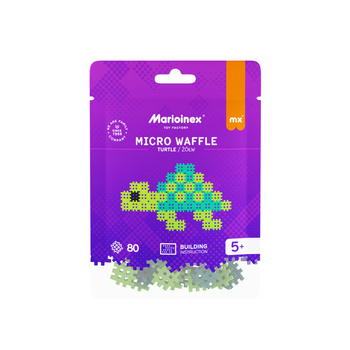 Marioinex Klocki Micro Waffle Żółw
