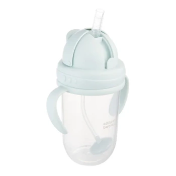 Canpol babies Kubek niekapek z rurką i odważnikiem 270 ml Zielony