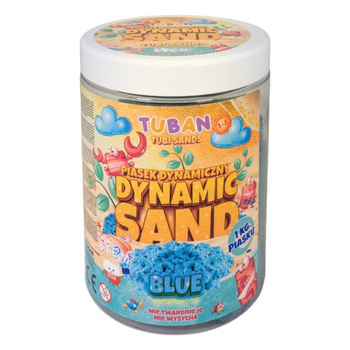 Tuban Piasek Dynamiczny Niebieski 1kg