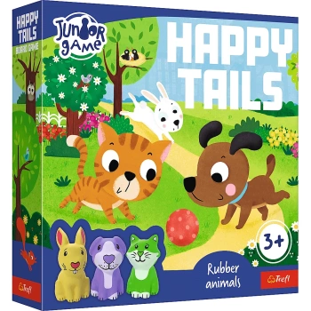 Trefl Gra planszowa dla dzieci Happy Tails