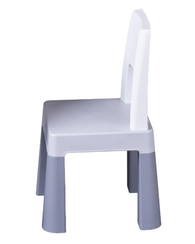 Krzesełko do kompletu Multifun Tega Baby, szare