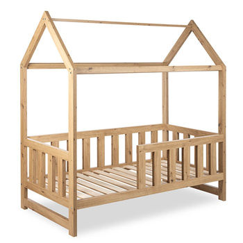 LittleSky łóżko-domek Liv 160 × 80 dąb