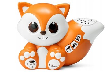 Kolorowy Projektor Foxy Melodie Odgłosy Natury Chicco