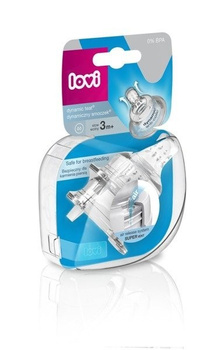 LOVI Smoczek dynamiczny do karmienia WOLNY 2 szt