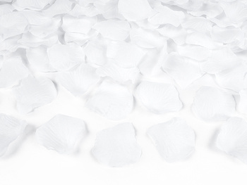 Płatki róż w woreczku, biały (1 op. / 500 szt.)