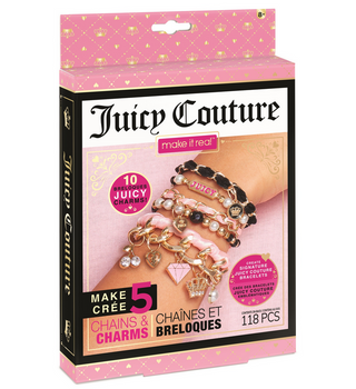 Make It Real Zestaw do tworzenia bransoletek Juicy Couture Chains & Charms 4431