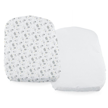 Prześcieradła do Chicco Baby Hug 4 w 1 - (2 szt.) GREY SHEEP