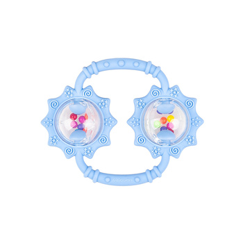 GiliGums Grzechotka Słoneczniki niebieska GG30057