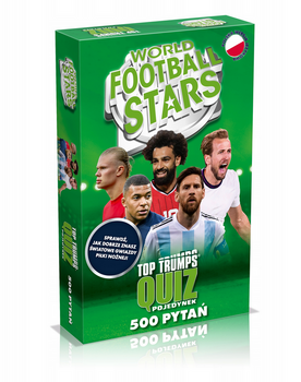 Winning Moves Gra Top Trumps Quiz World Football Stars