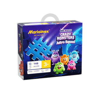 Marioinex Mini Waffle Crazy Monsters Astro Squad 148 el.