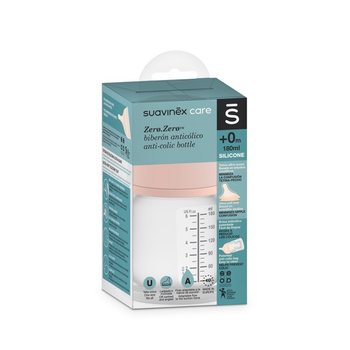 Suavinex Butelka o regulowanym przepływie Zero Zero 180 ml