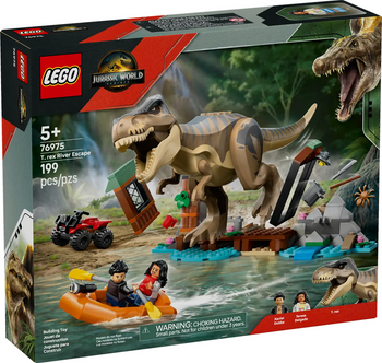 Lego 76975 Jurassic World Ucieczka rzeką przed tyranozaurem