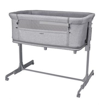 Espiro Cloud Łóżeczko dostawne i kojec w jednym 07 gray center