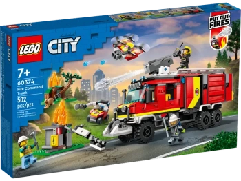 Lego Terenowy pojazd straży pożarnej 60374
