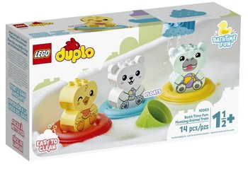 Zabawa w kąpieli pływający pociąg ze zwierzątkami Lego Duplo 10965
