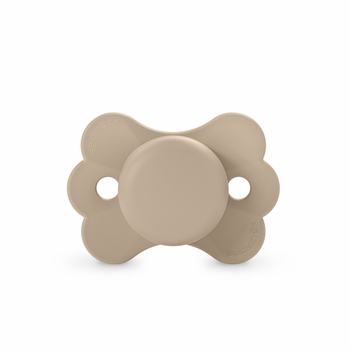 Suavinex Smoczek silikonowy fizjologiczny SX Pro Motylek 6-18m Beżowy