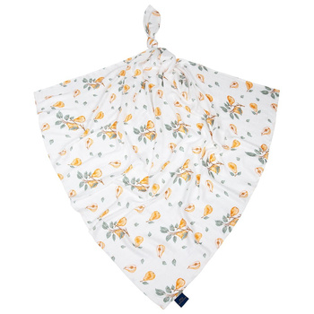 Bocioland Pieluszka Bambusowa 75x75 GRUSZKI 