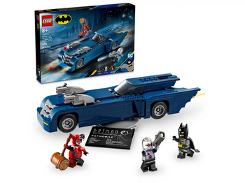 Lego 76274 Batman z batmobilem kontra Harley Quinn i Mr. Freeze
