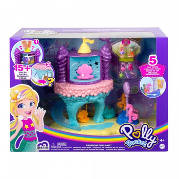 Mattel Polly Pocket - Zestaw Lunapark Zatoka Syren