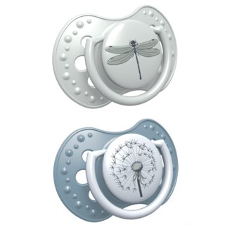 Lovi dynamiczny smoczek uspokajający 6-18 m+ Botanic boy 2 szt.