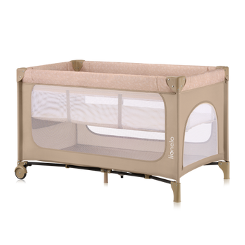 Lionelo Łóżeczko turystyczne Jasmin Easy Fold Beige Sand 