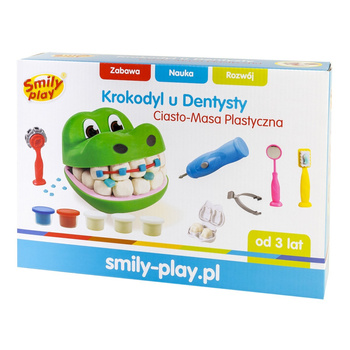 Smily Play Ciasto-Masa Plastyczna Krokodyl u Dentysty