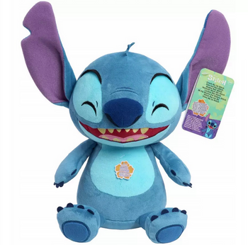 Disney Stitch Maskotka interaktywna z dźwiękiem 28 cm